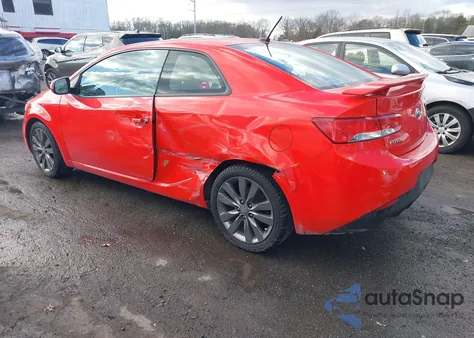2012 Kia Forte Koup Sx from USA, damaged, VIN KNAFW6A30C5592444